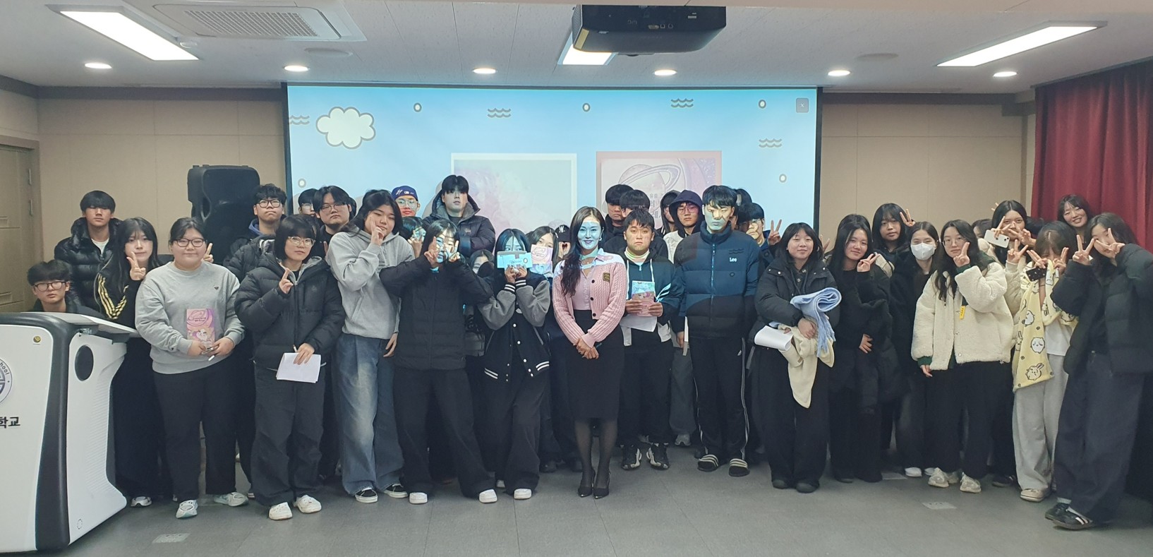 2025년 「도서관학교」'고3 학생을 위한 작가 강연' 운영 사진