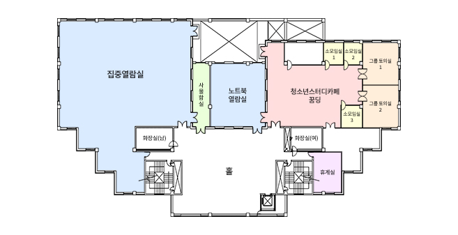 4층배치도