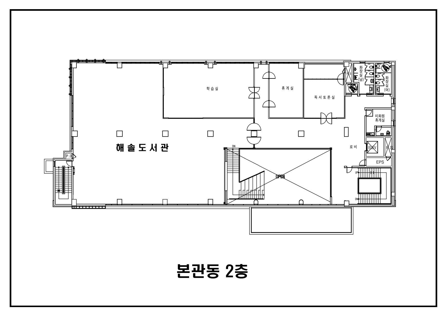 2층배치도