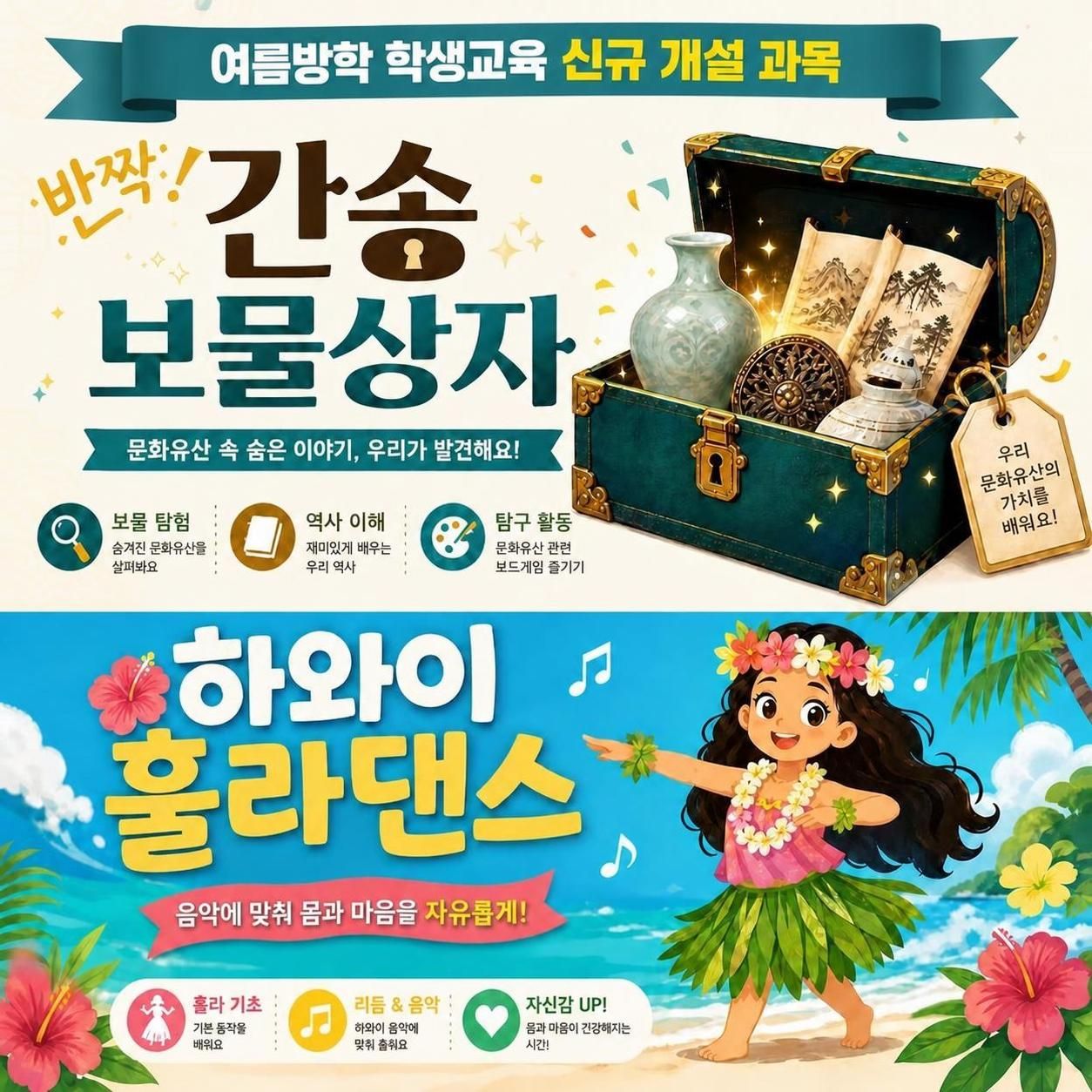 여름방학 신규과목